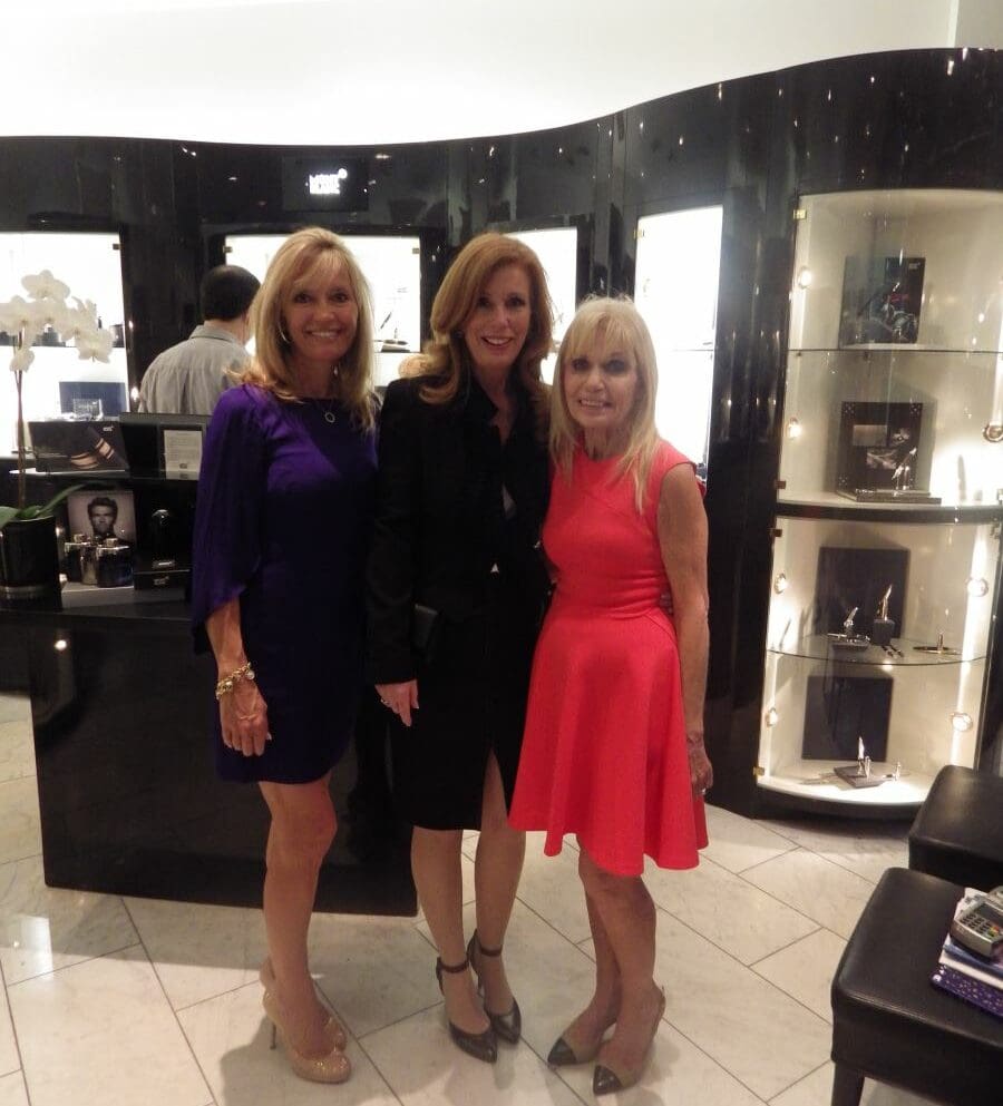 3 women in a jewelry store